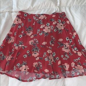 NWT American Eagle Floral Skirt